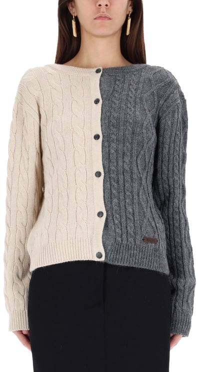 Moschino TWO-TONE CARDIGAN