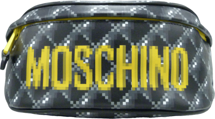 Moschino Marsupio multicolor in pelle