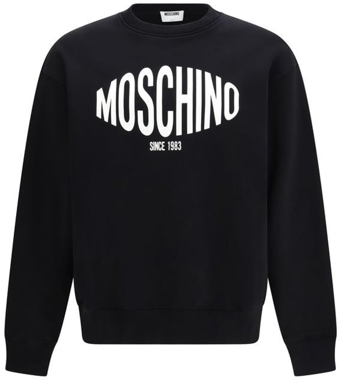 Moschino Moschino Black Cotton Sweatshirt