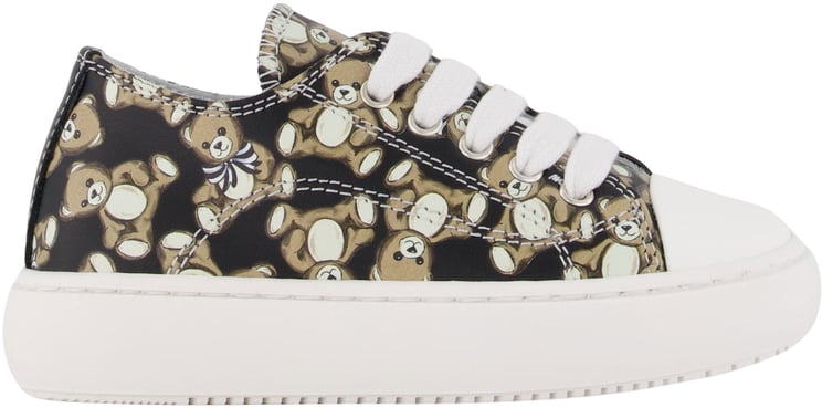 Moschino Moschino Meisjes Sneakers In Zwart