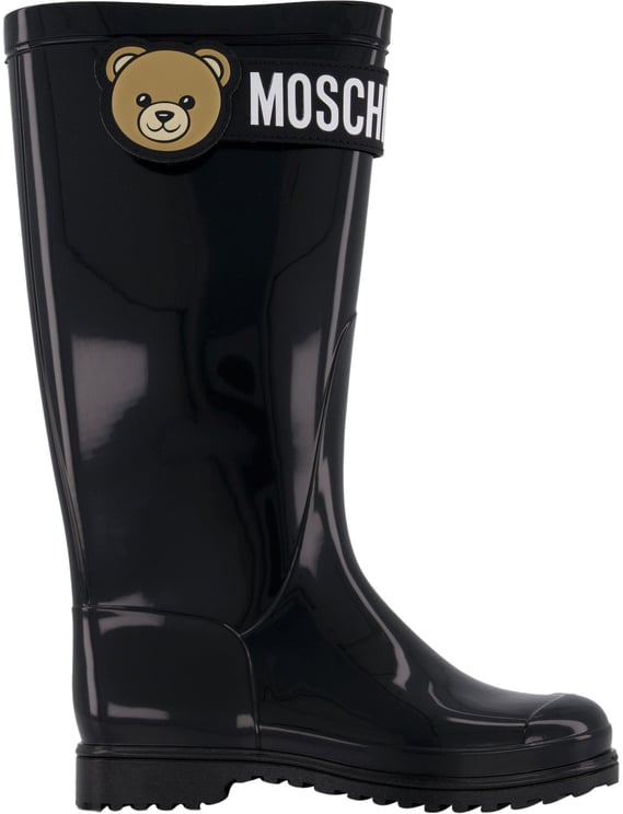 Moschino Moschino Meisjes Laarzen In Zwart