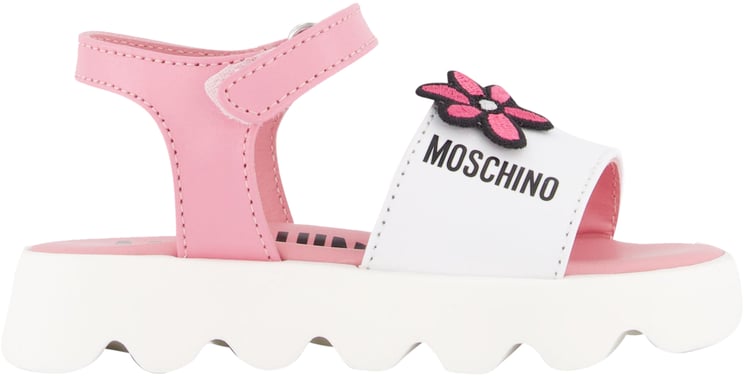 Moschino Moschino Meisjes Sandalen In Roze