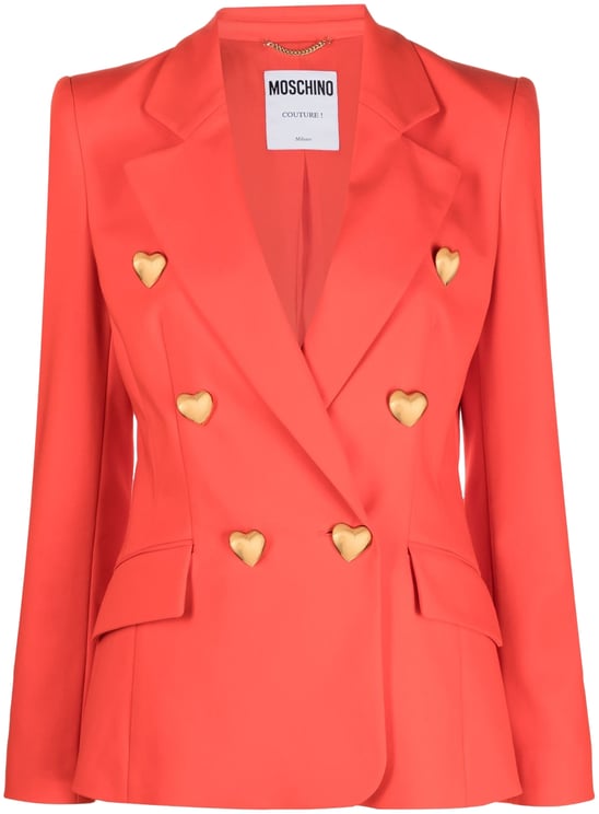 Moschino Jackets Red
