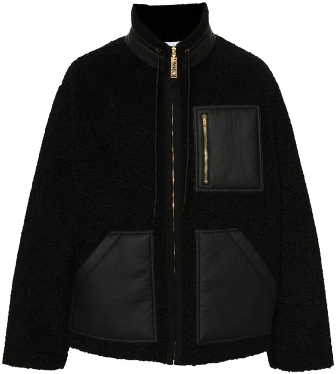 Moschino Jackets Multi Black