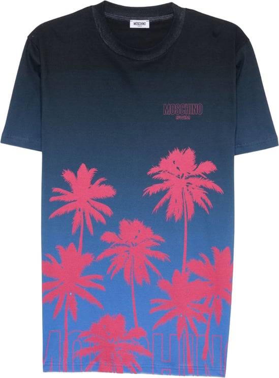 Moschino T-Shirts And Polos Multi Blue