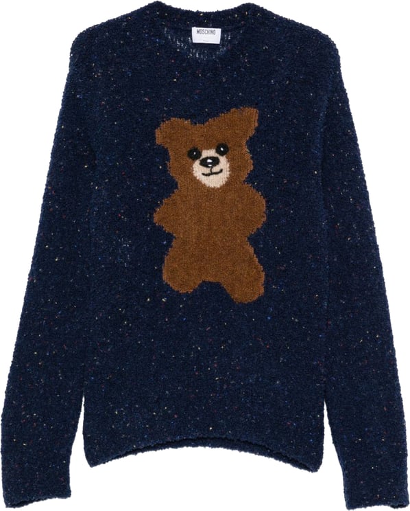 Moschino Sweaters Multi Blue