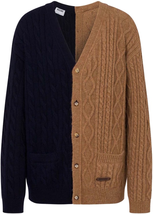 Moschino Sweaters Multi Brown