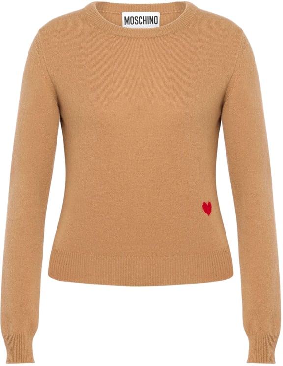 Moschino Sweaters Brown