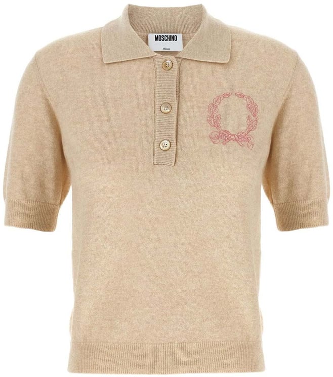 Moschino Sweaters Beige