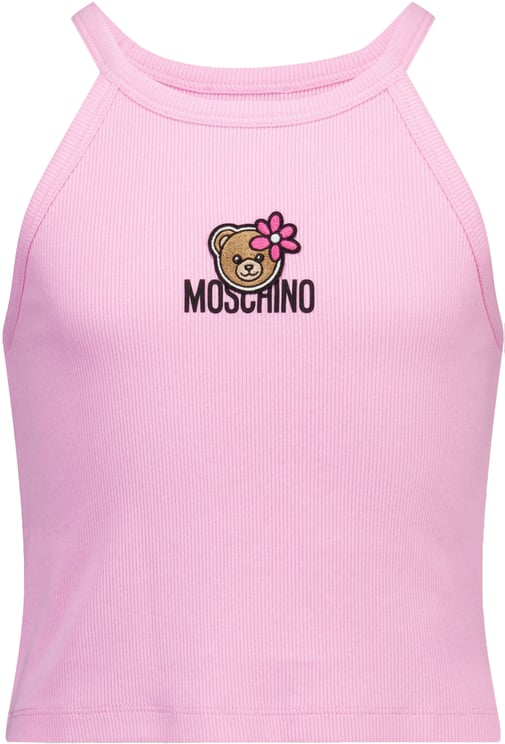 Moschino Moschino Kinder Meisjes T-Shirt In Roze