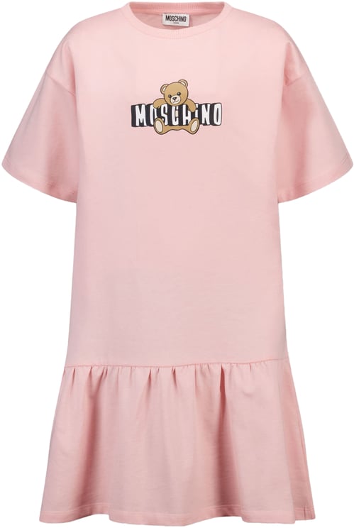 Moschino Moschino Kinder Meisjes Jurk In Licht Roze