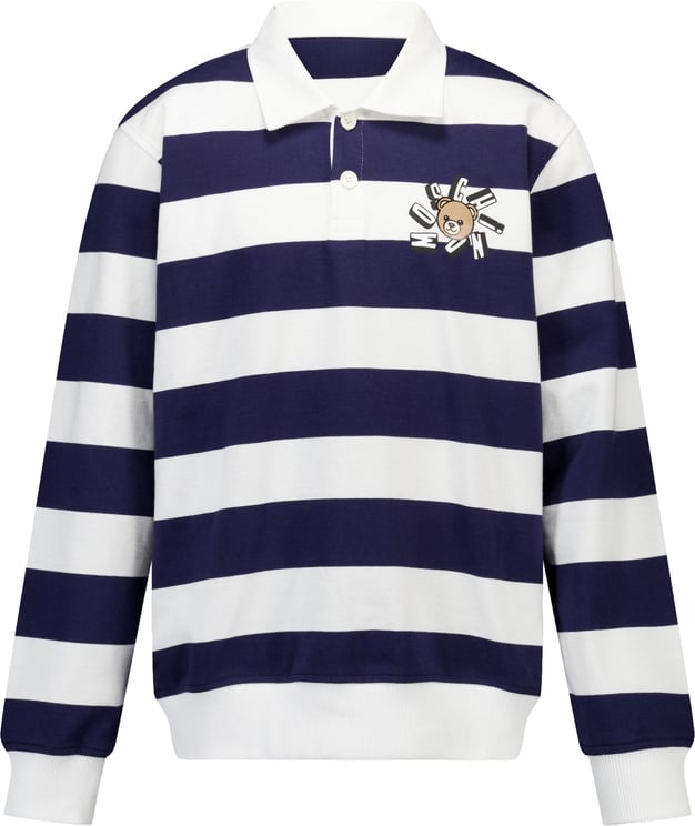 Moschino Moschino Kinder Jongens Trui In Navy