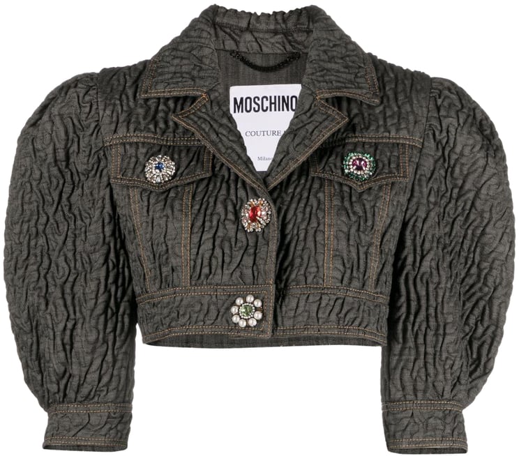 Moschino Jackets Black