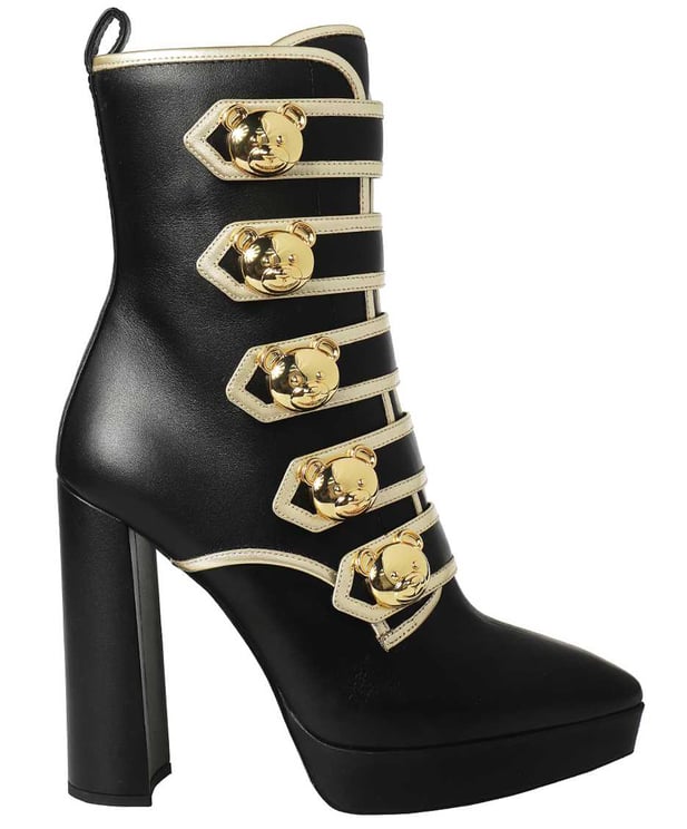 Moschino Leather ankle boots