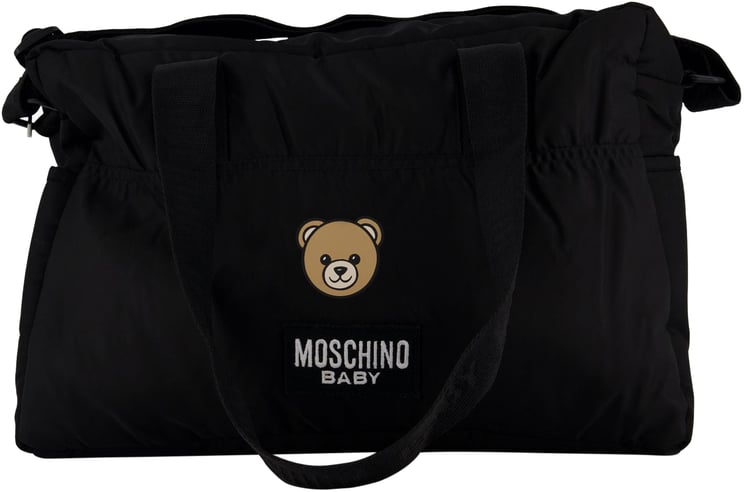 Moschino Moschino Baby Unisex Luiertas In Zwart