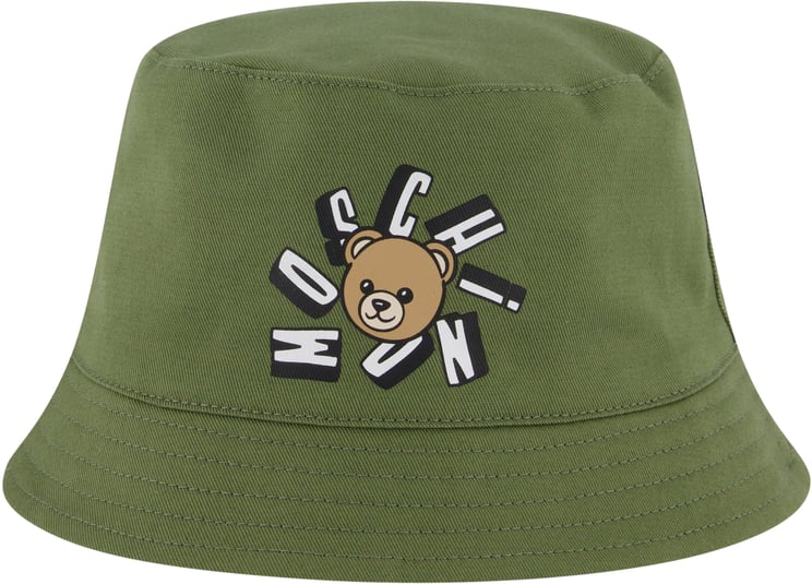 Moschino Moschino Baby Unisex Hoed In Army
