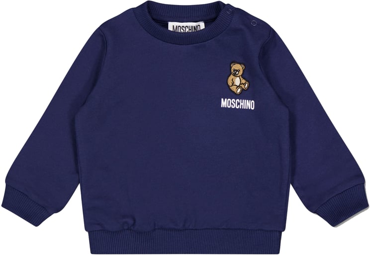 Moschino Moschino Baby Jongens Trui In Navy