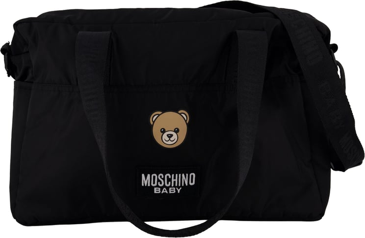 Moschino Moschino Baby Unisex Luiertas In Zwart