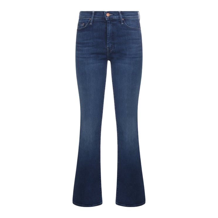 Mother Straight-Leg Jeans with Timeless Finish