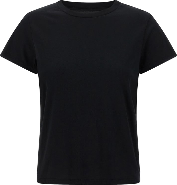 Mother Denim Mother Denim Black Cotton T-Shirt