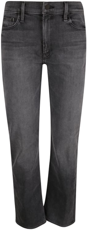 Mother Denim The Mid Rise Rider Skimp Jeans Grey