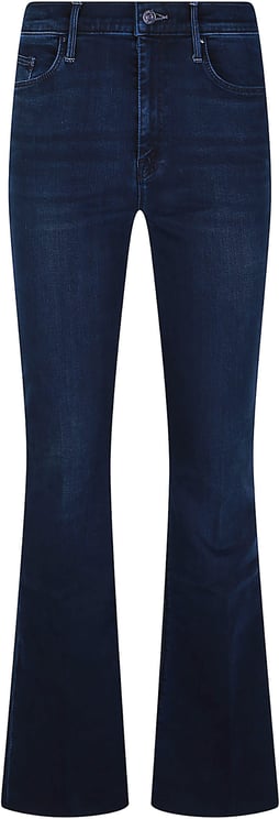 Mother Denim The Weekender Fray Jeans Blue