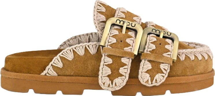 MOU Sandals Cognac