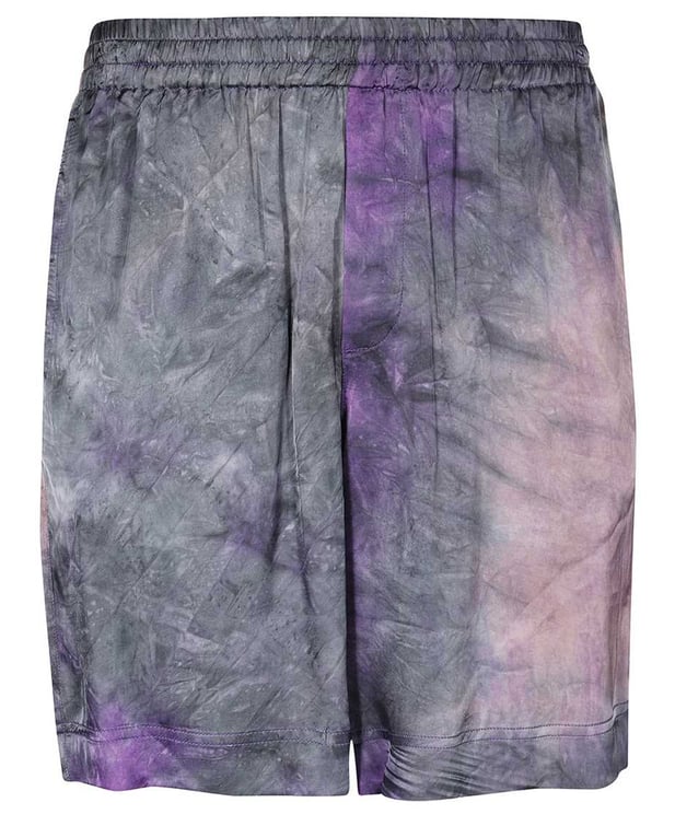 MSGM Printed viscose bermuda-shorts