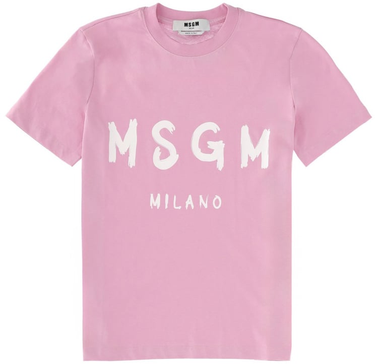 MSGM T-SHIRT WITH LOGO