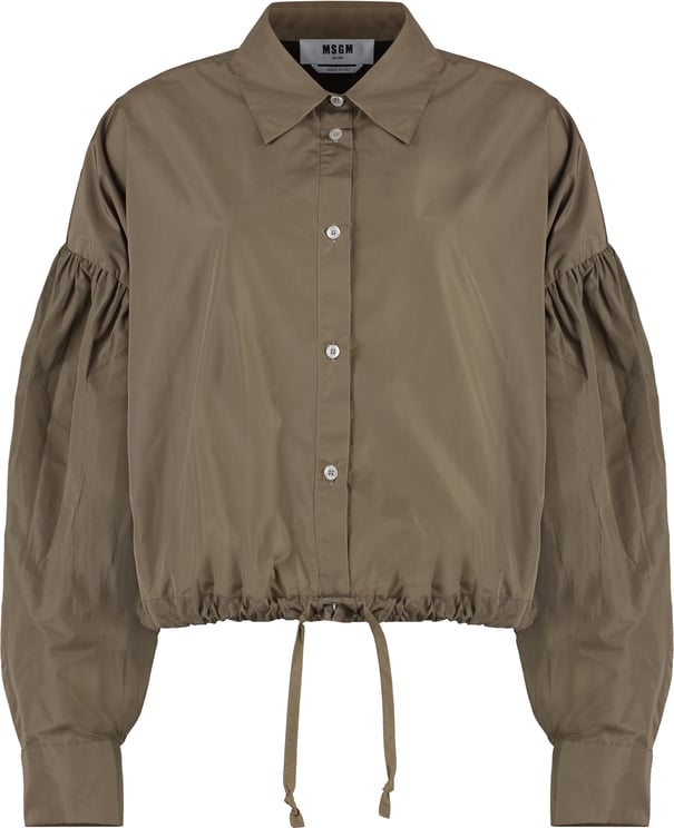 MSGM Taffeta shirt