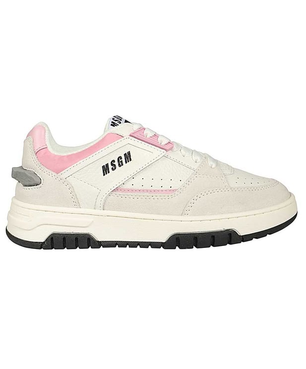 MSGM Leather low-top sneakers