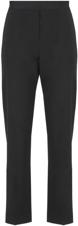 MSGM Tailored Minimalist Straight Leg Wool Pants