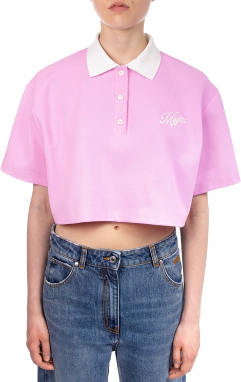 MSGM T-Shirts And Polos Pink