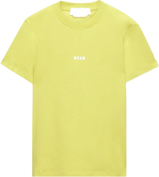 MSGM T-Shirts And Polos Lime
