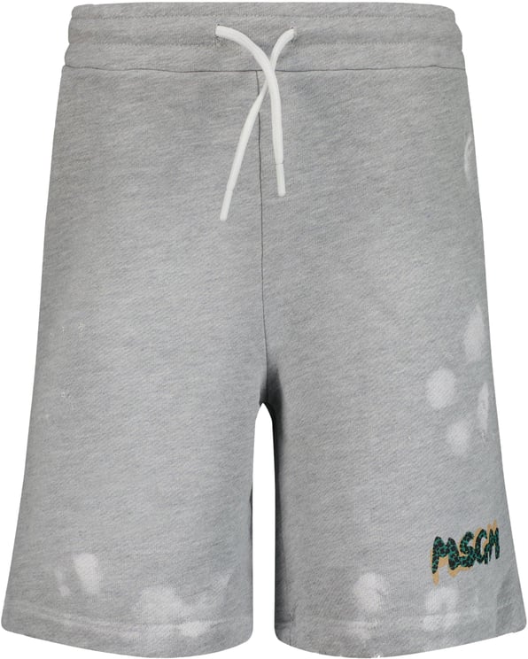 MSGM MSGM Kinder Jongens Shorts In Grijs