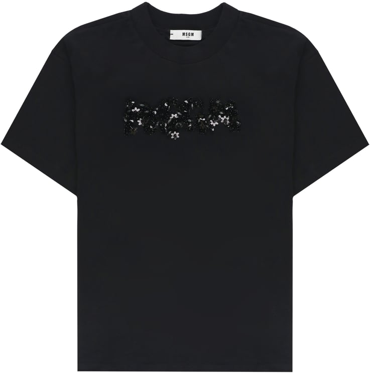 MSGM T-Shirts And Polos Black