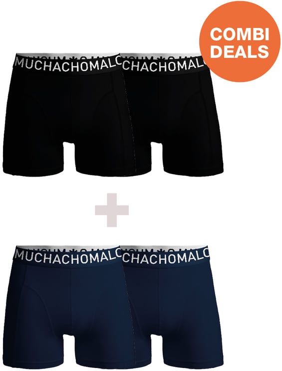 Muchachomalo Boxershorts 4-Pack Multicolor