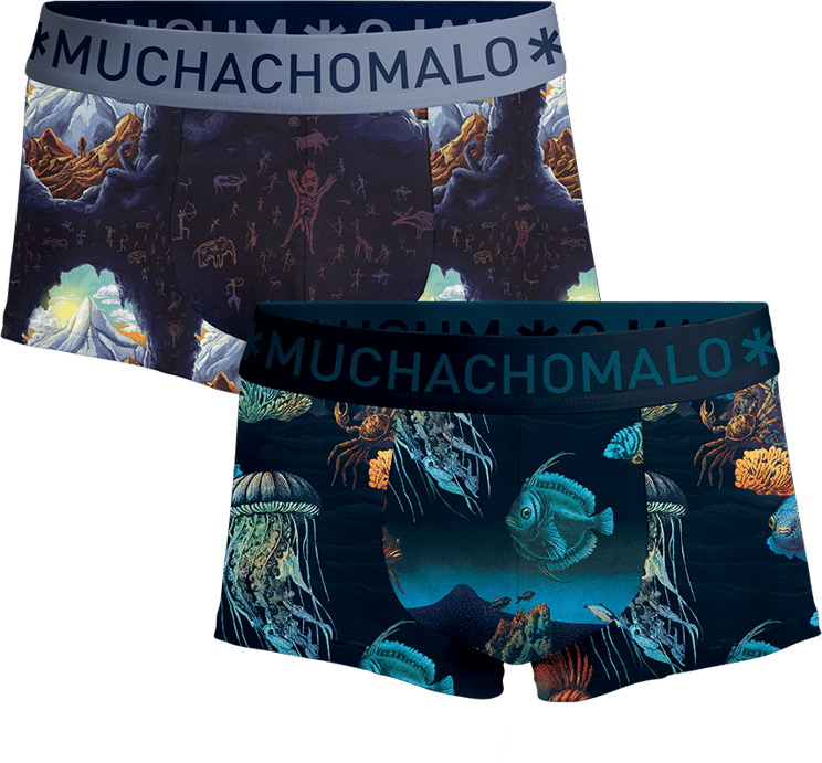 Muchachomalo Boxershorts 2-Pack Multicolor