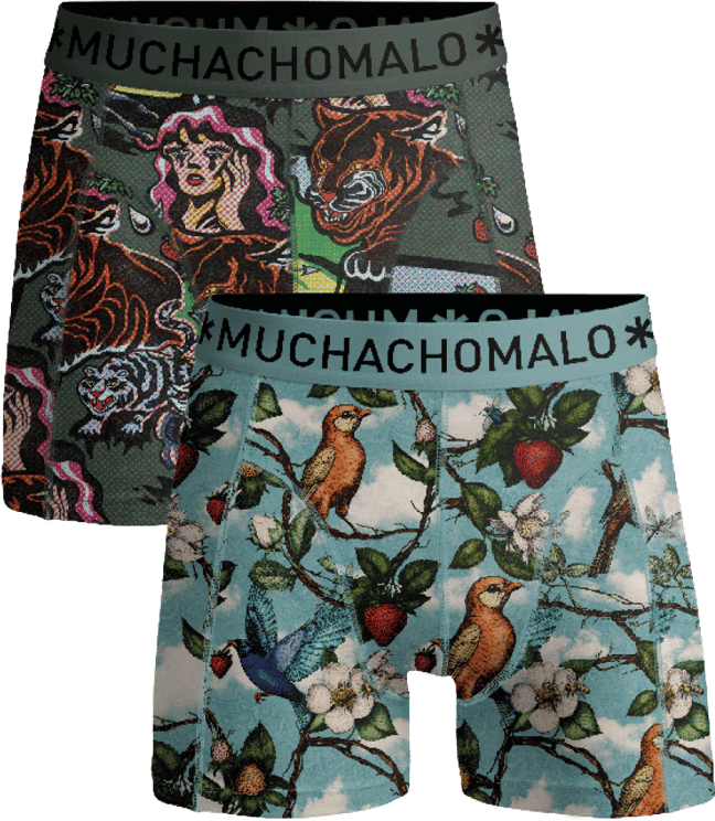 Muchachomalo Boxershorts 2-Pack Multicolor