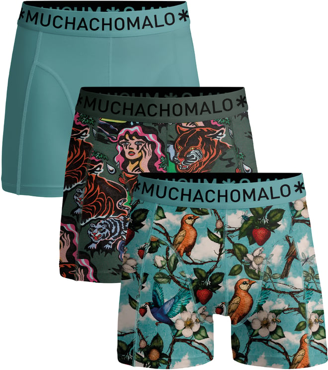Muchachomalo Boxershorts 3-Pack Multicolor