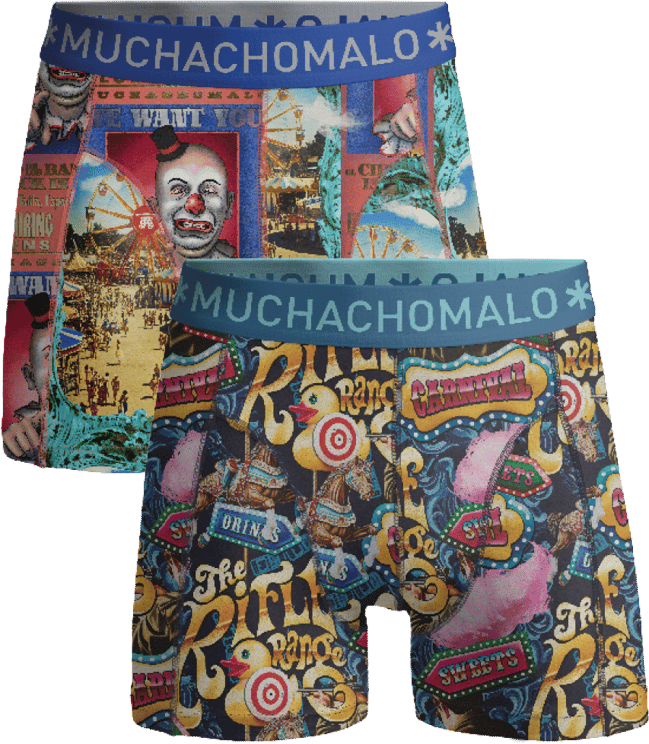 Muchachomalo Boxershorts 2-Pack Multicolor