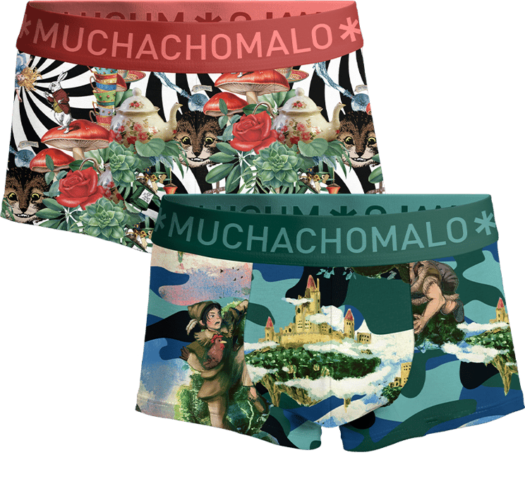 Muchachomalo Boxershorts 2-Pack Multicolor
