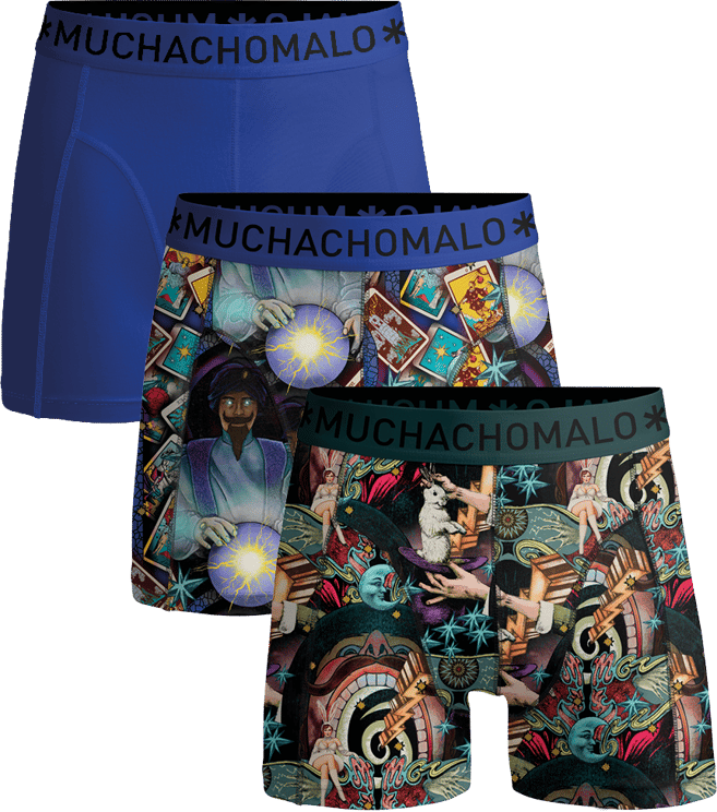 Muchachomalo Boxershorts 3-Pack Multicolor