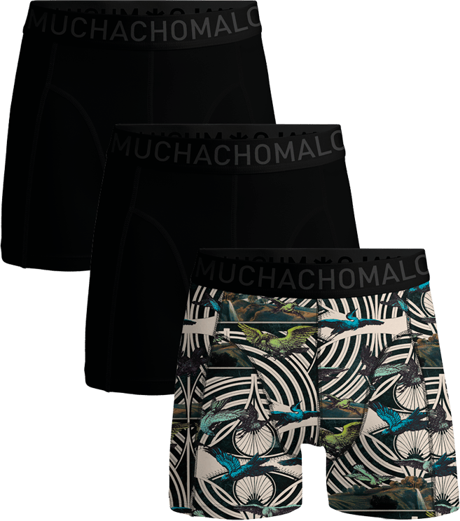 Muchachomalo Boxershorts 3-Pack Multicolor