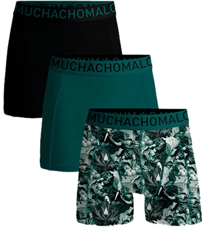 Muchachomalo MUCHACHOMALO 3-Pack Microfibir Print