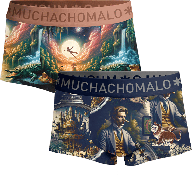 Muchachomalo Boxershorts 2-Pack Multicolor