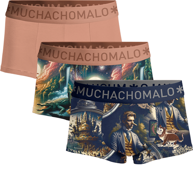 Muchachomalo Boxershorts 3-Pack Multicolor