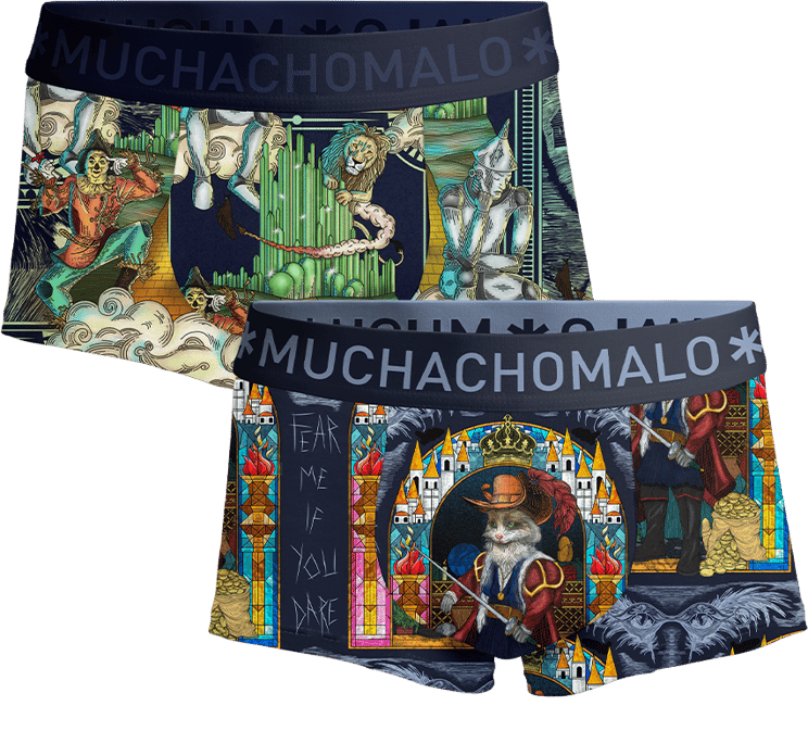 Muchachomalo Boxershorts 2-Pack Multicolor