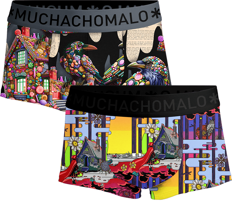 Muchachomalo Boxershorts 2-Pack Multicolor