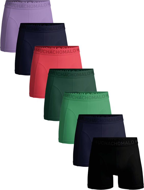 Muchachomalo Boxershorts 7-Pack Multicolor